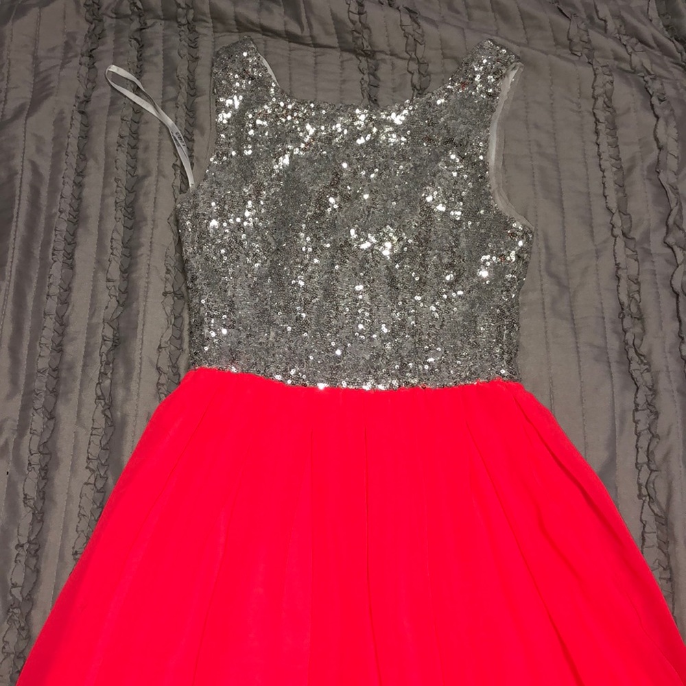 Silver and Pink Party Dress!!!